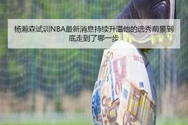 杨瀚森试训NBA最新消息持续升温他的选秀前景到底走到了哪一步